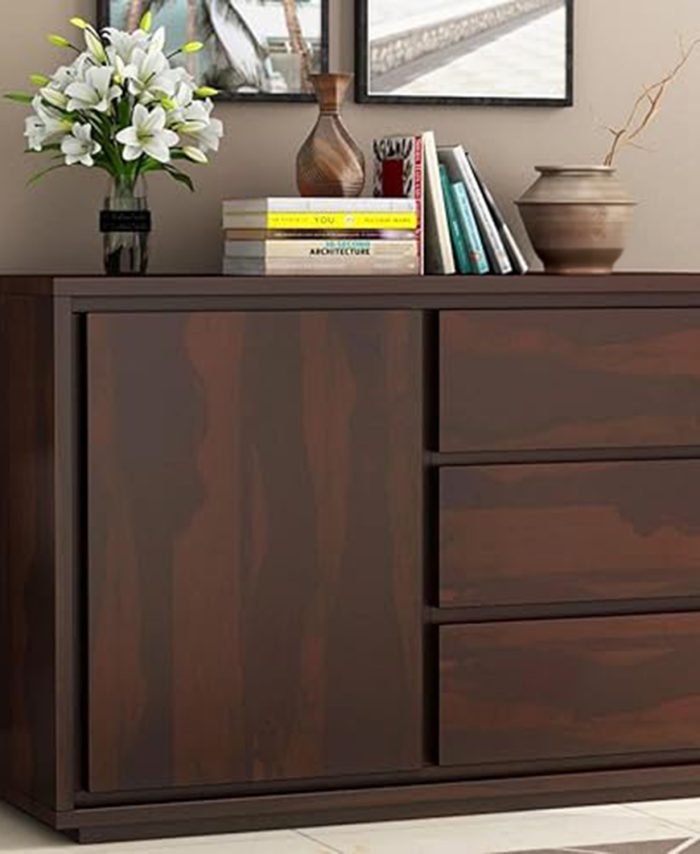 WoodenKart 'The Organizer' Wooden Sideboard