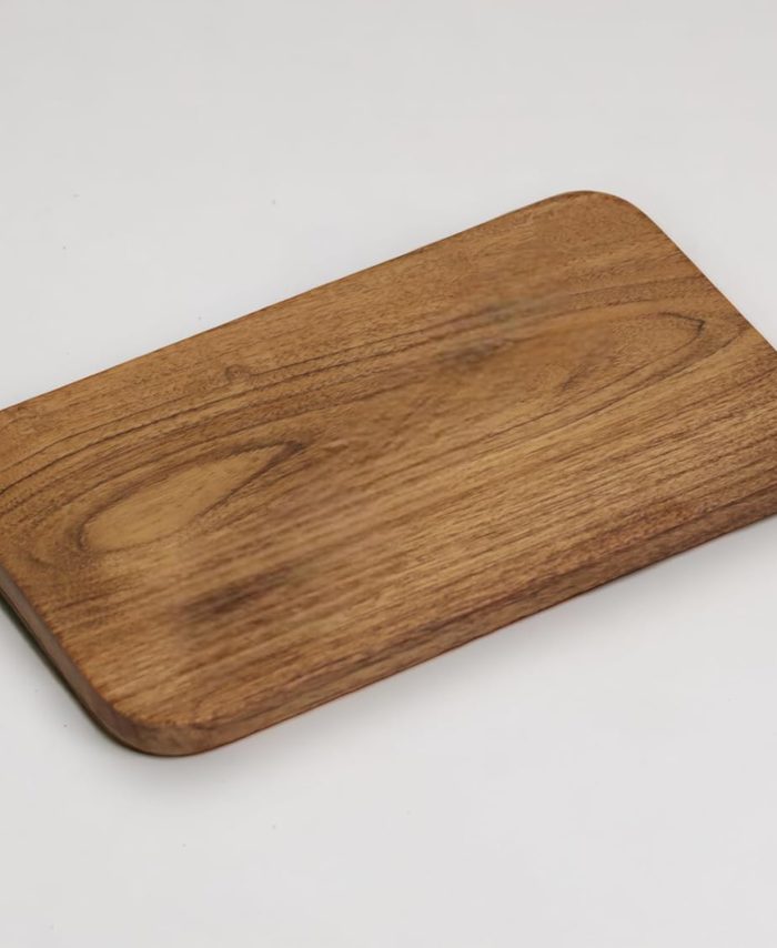 Woodenkart Multipurpose Acacia Wood Kitchen Board (11x8 Inch) | For Chopping & Serving